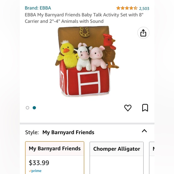 Sold Elsewhere My Barnyard Friends - Picture 3 of 3